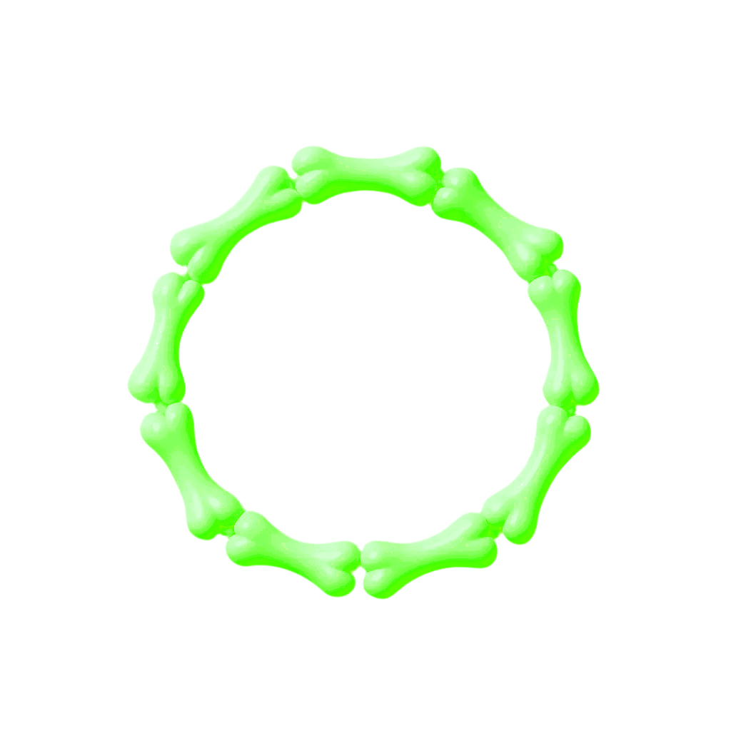 GREEN BONE BRACELET